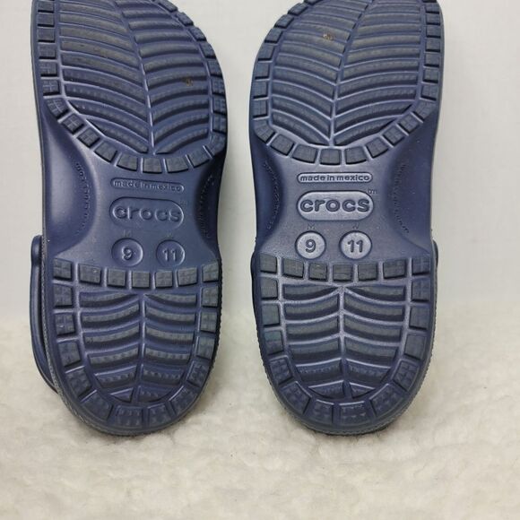 Crocs Classic Clog Slip On Shoes NAVY US Size Men\'s 9 Women\'s 11 main image 4